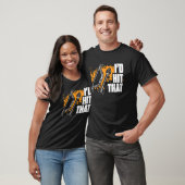Grappig Archery T't dat ik die lachte Arrow zou pa T-shirt (Unisex)