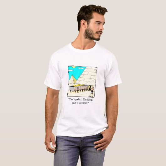 Grappig Architect Humor T-shirt (Voorkant volledig)