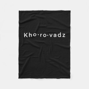 Grappig armenian khorovadz of khorovats barbecue e fleece deken