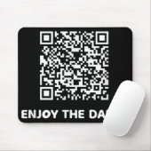 Grappig Art Trump Dancing Interactive Code Muismat (Met muis)