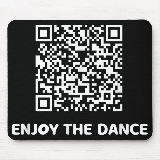 Grappig Art Trump Dancing Interactive Code Muismat (Voorkant)