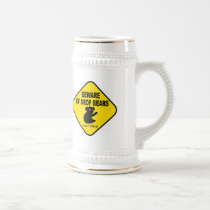 Grappig Australisch gebaar. Pas op voor de Beren v Bierpul