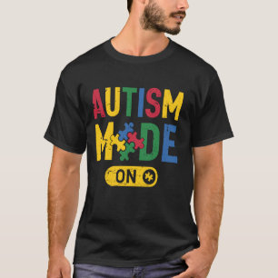 Grappig Autisme Bewustzijn Autistisch Autisme Modu T-shirt