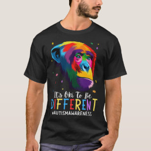 Grappig Autisme Bewustzijn Het Is Oké Om Anders Te T-shirt