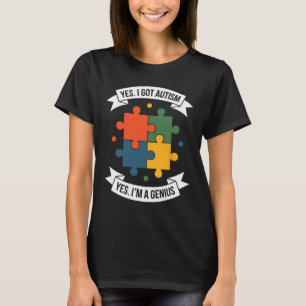 Grappig Autisme Bewustzijn Kinder Autistische Puzz T-shirt