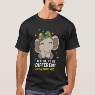 Grappig Autisme Bewustzijn Schattige Autistische O T-shirt