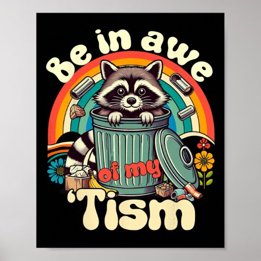 Grappig autisme zijn onder de indruk van mijn Tism Poster (Voorkant)