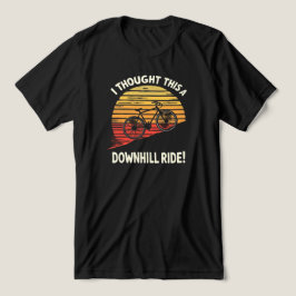 Grappig Avontuur Fietsen Quote voor Outdoor Lover Tri-Blend Shirt