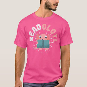 Grappig Axolotl Woordenboek Lezer Mexicaanse Salam T-shirt