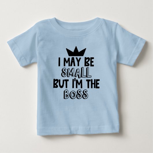 Grappig baby baas woord art boy (Voorkant)