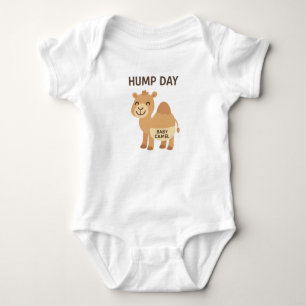 Grappig Baby Bodysuit, Schattige Cartoon Camel "Hu Romper