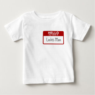Grappig Baby Hallo Man T-shirt,