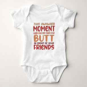 Grappig Baby shower   Dat gênante moment Romper