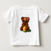 Grappig Baby T-shirt met Honey Beer (Achterkant)