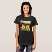 Grappig Backgammon T-shirt (Voorkant volledig)