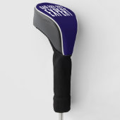 Grappig Bad Dad Joke Expert BOLD TYPOGRAFIE Golfheadcover (Schuin)