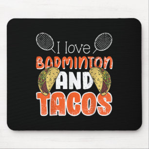 Grappig badminton cadeau-idee voor badmintonspeler muismat