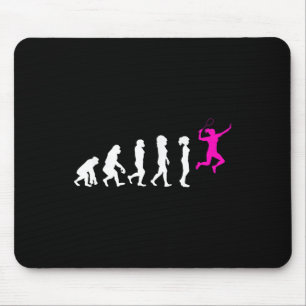 Grappig badminton cadeau voor badmintonliefhebber muismat