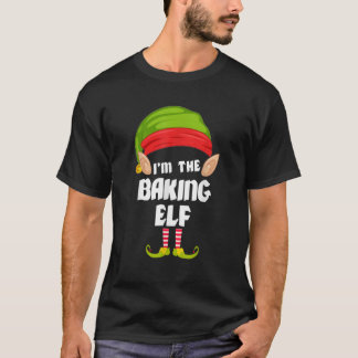 Grappig bakken elf bijpassende familie groep PJ Ke T-shirt