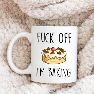 Grappig Bakken Gezegde Chef F * ck Off Ik ben Baki Koffiemok