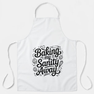 Grappig Bakmoeder Schort – Mijn Sanity Weg Bakken