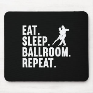 Grappig Ballroom Ontwerp Voor Mannen Vrouwen Dans  Muismat