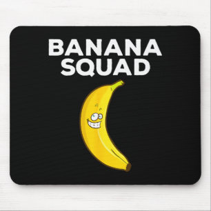 Grappig banaan kostuum voor mannen vrouwen kindere muismat