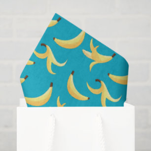 Grappig Banaan Woordspeling Feest patroon kleurrij Tissuepapier