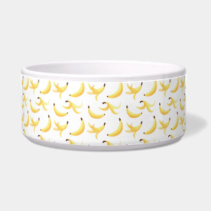 Grappig Banaan Woordspeling Feest patroon kleurrij Voerbakje