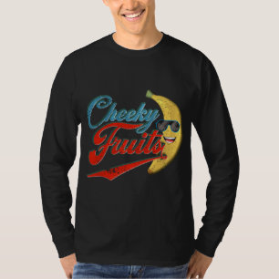 Grappig Banaan Zonnebril Cheeky Fruit Gift T-shirt