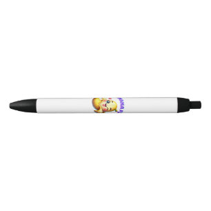 Grappig Banana Winking Design voor leuke en speels Zwarte Inkt Pen
