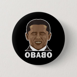 Grappig Barack Obama Shirt Obama Meme Shirt Amerik Ronde Button 5,7 Cm