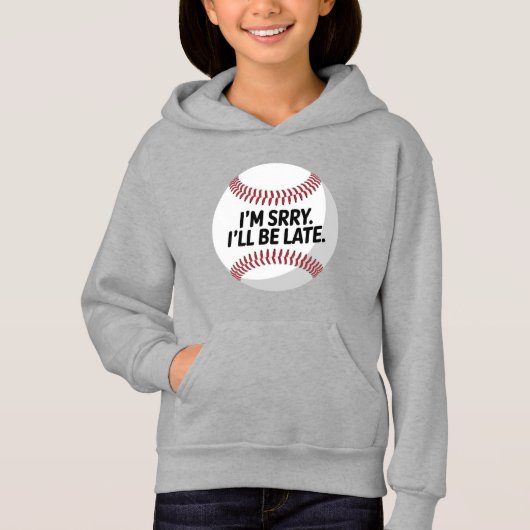 Grappig baseball excuus (Voorkant)