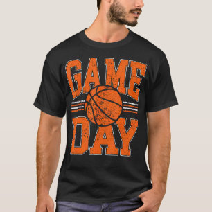 Grappig basketbal op speeldag t-shirt