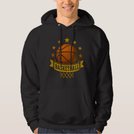 Grappig basketbalontwerp voor liefhebbers hoodie