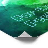 Grappig Bathroom Signs, Potty Humor. Retro Poster (Hoek)