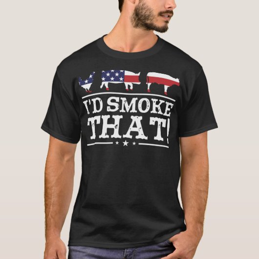 Grappig BBQ dat ik dat vlees van Pitmaster Grill G T-shirt (Voorkant)