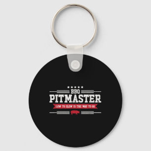 Grappig BBQ design! Voor de liefhebbers van roken, Sleutelhanger
