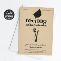 Grappig BBQ Graduation Party