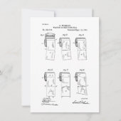Grappig bedankt, Toilet Paper Patent Bedankkaart (Voorkant)