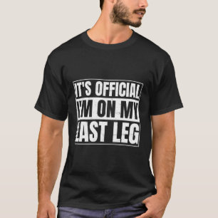 Grappig been geamputeerd cadeau voor een rolstoel  t-shirt