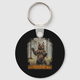 Grappig Beer Foxdraaft Deltas Tango 8647 86 47 Pat Sleutelhanger