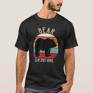 Grappig Beer is mijn Dierenvriend Man T-shirt
