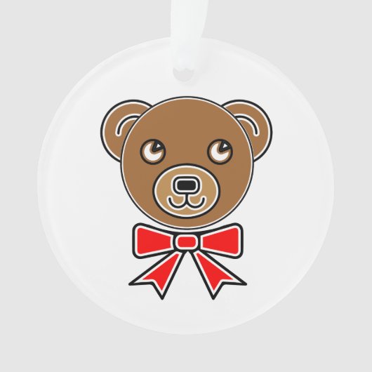 Grappig beer ornament (voorkant)