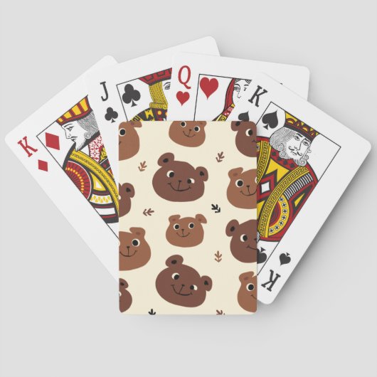 Grappig beer pokerkaarten (Achterkant)