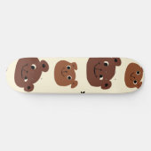 Grappig beer skateboard (Horizontaal)