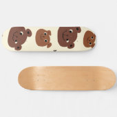 Grappig beer skateboard (Horizontaal)