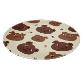 Grappig beer snijplank (Hoek)