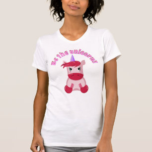 grappig ben je eenhoorn t-shirt