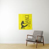Grappig bericht - gewoon dans over het 1 wandkleed (In situ)